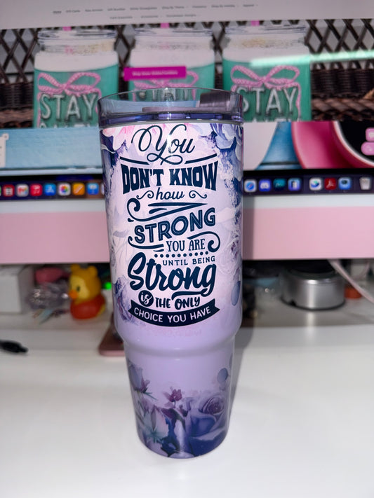 30 oz Strong Grippy Tumbler
