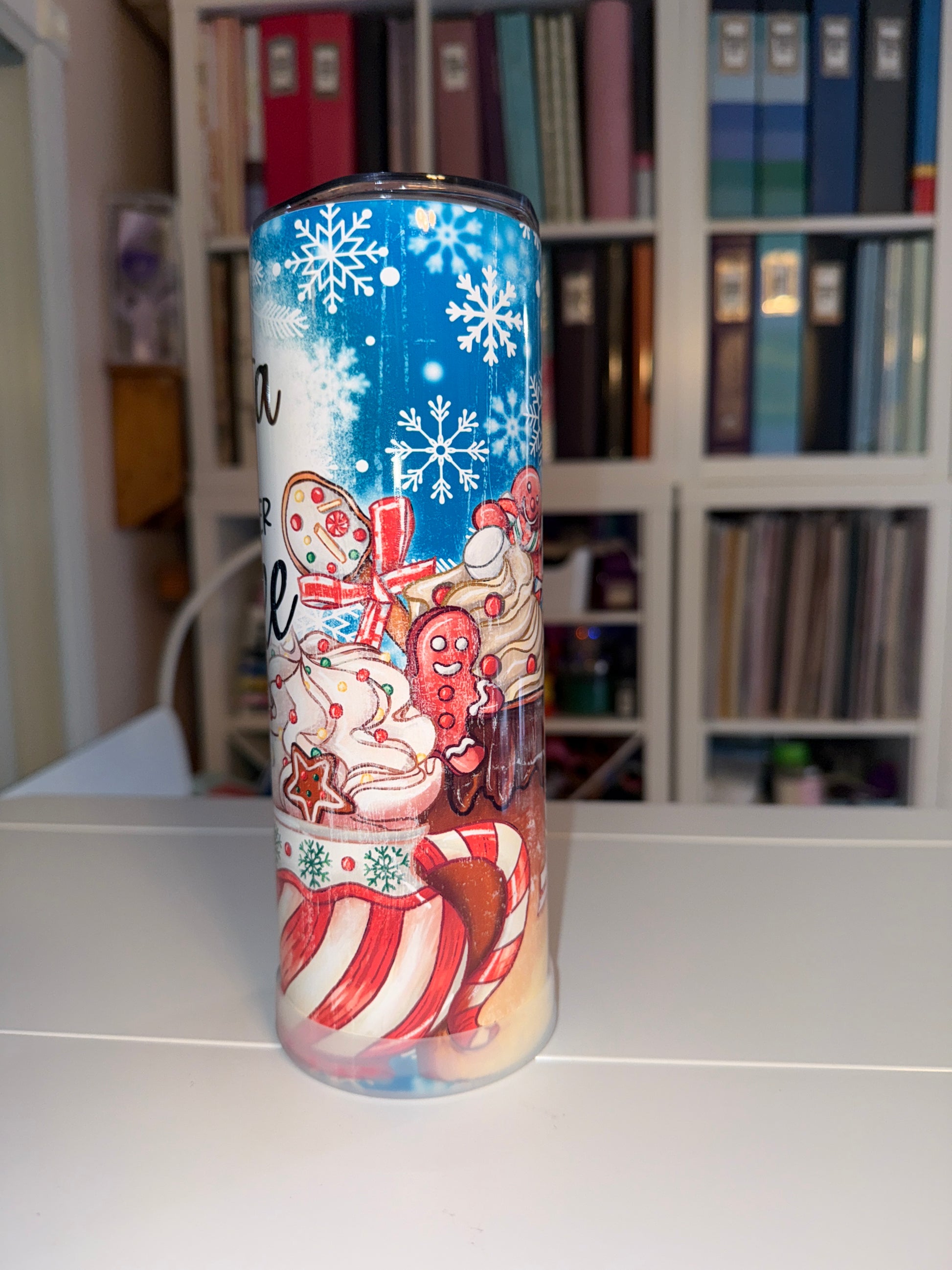 20 oz Dear Santa Tumbler - The Redheaded StoryKeeper