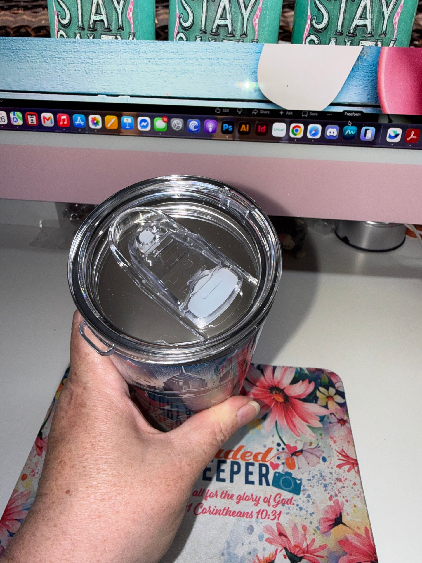 20 oz Phillies Baseball Duo Tumbler