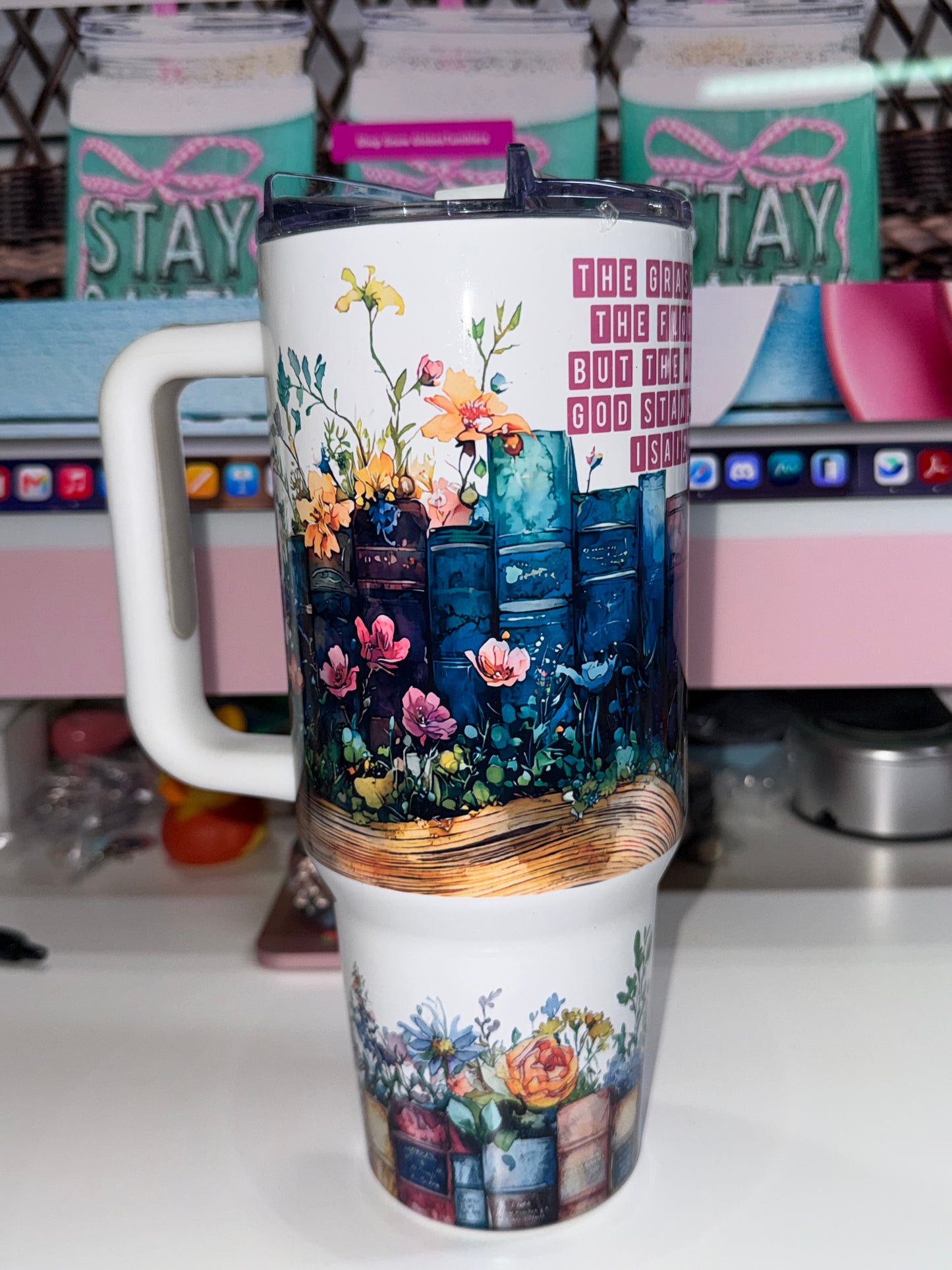 40 oz Isaiah 40:8 Big Swig Tumbler