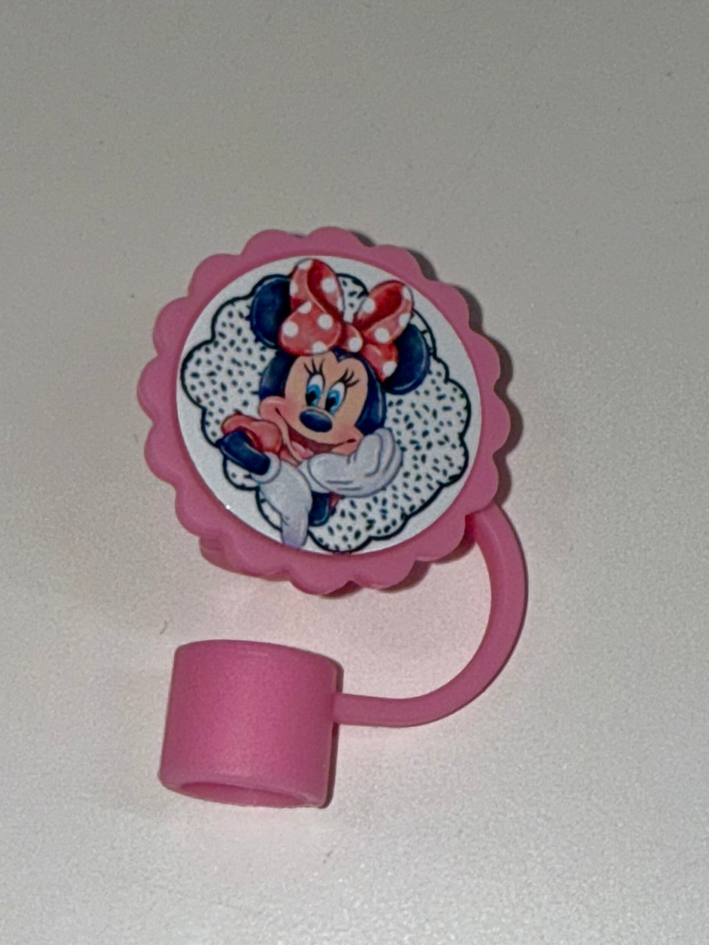 Floral Straw Topper - The Redheaded StoryKeeper