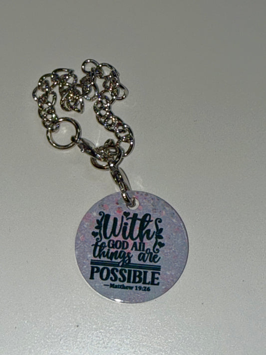 Tumbler Charm Bracelets - The Redheaded StoryKeeper