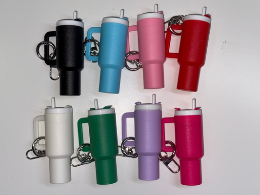 Chapstick Mini Tumbler Keychains