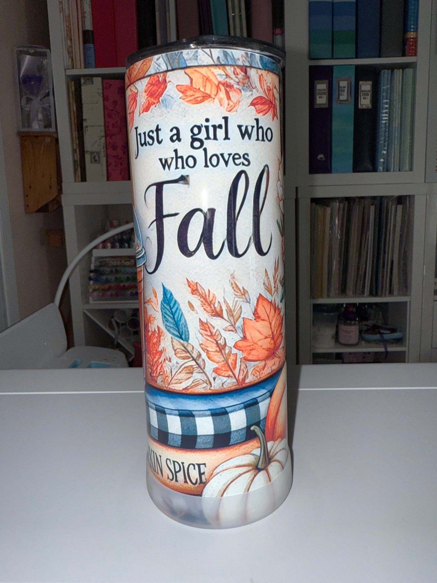 20 oz Fall Lover Tumbler