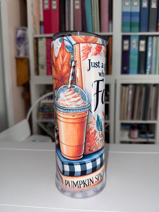 20 oz Fall Lover Tumbler
