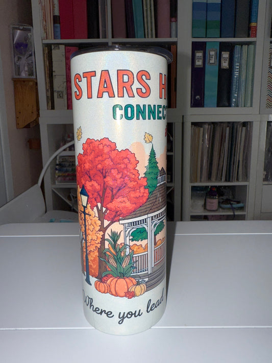 20 oz Stars Hallow Holographic Tumbler