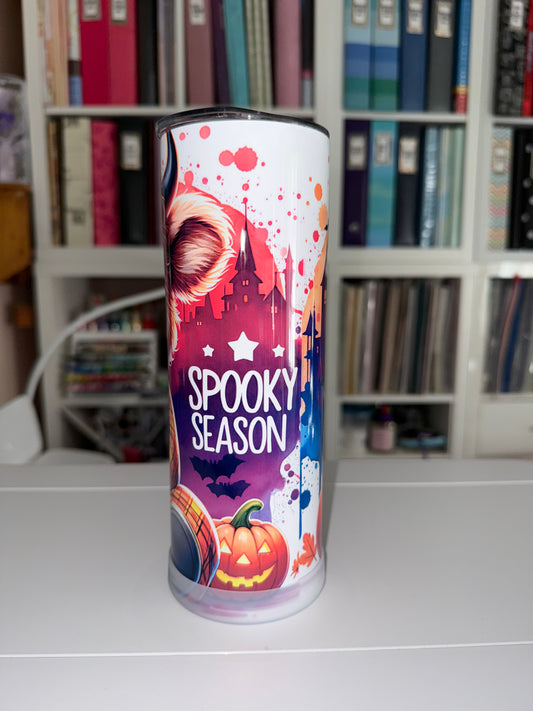 20 oz Cute Scream Cow Tumbler
