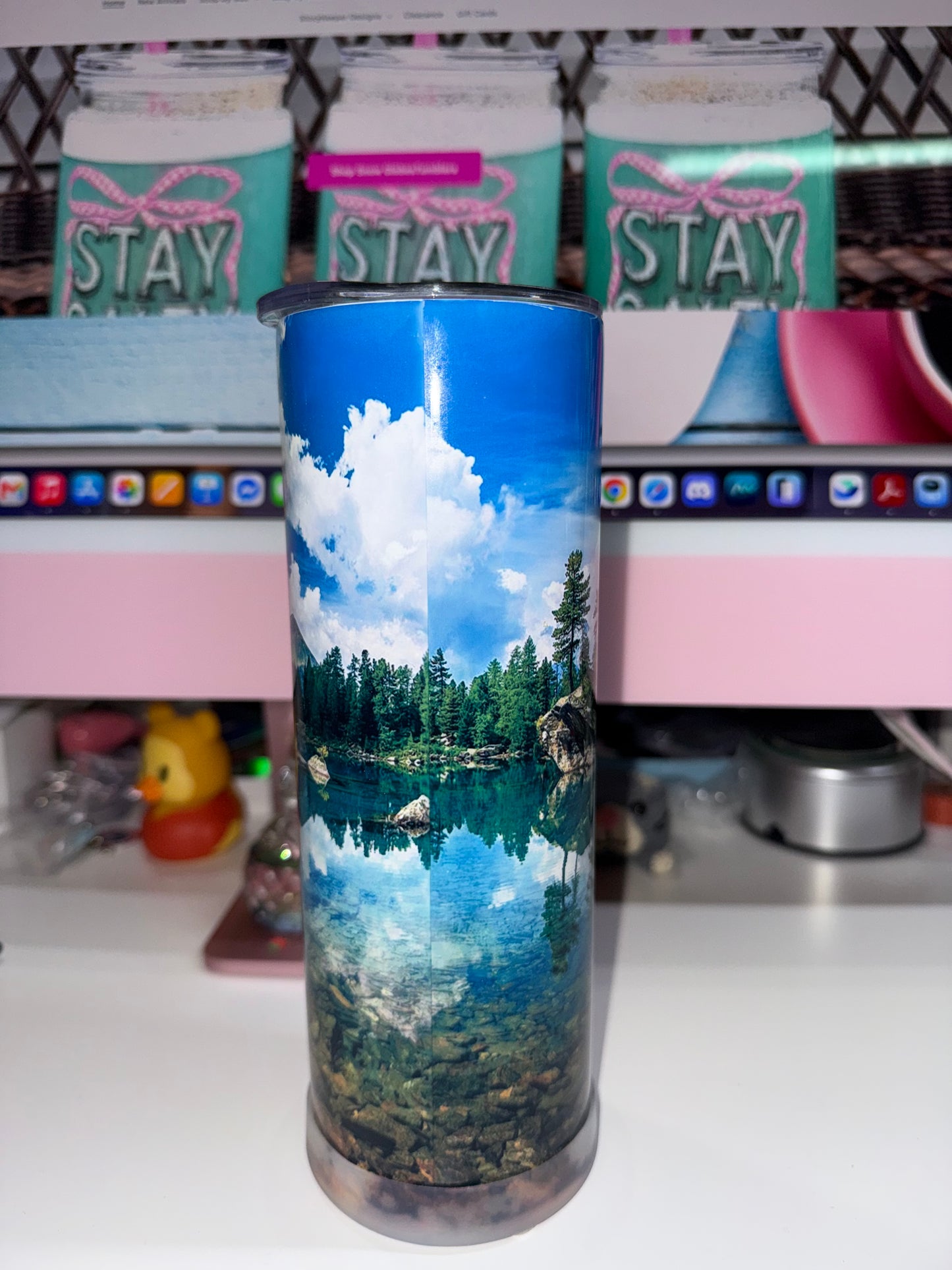 20 oz Fishing Rules Tumbler