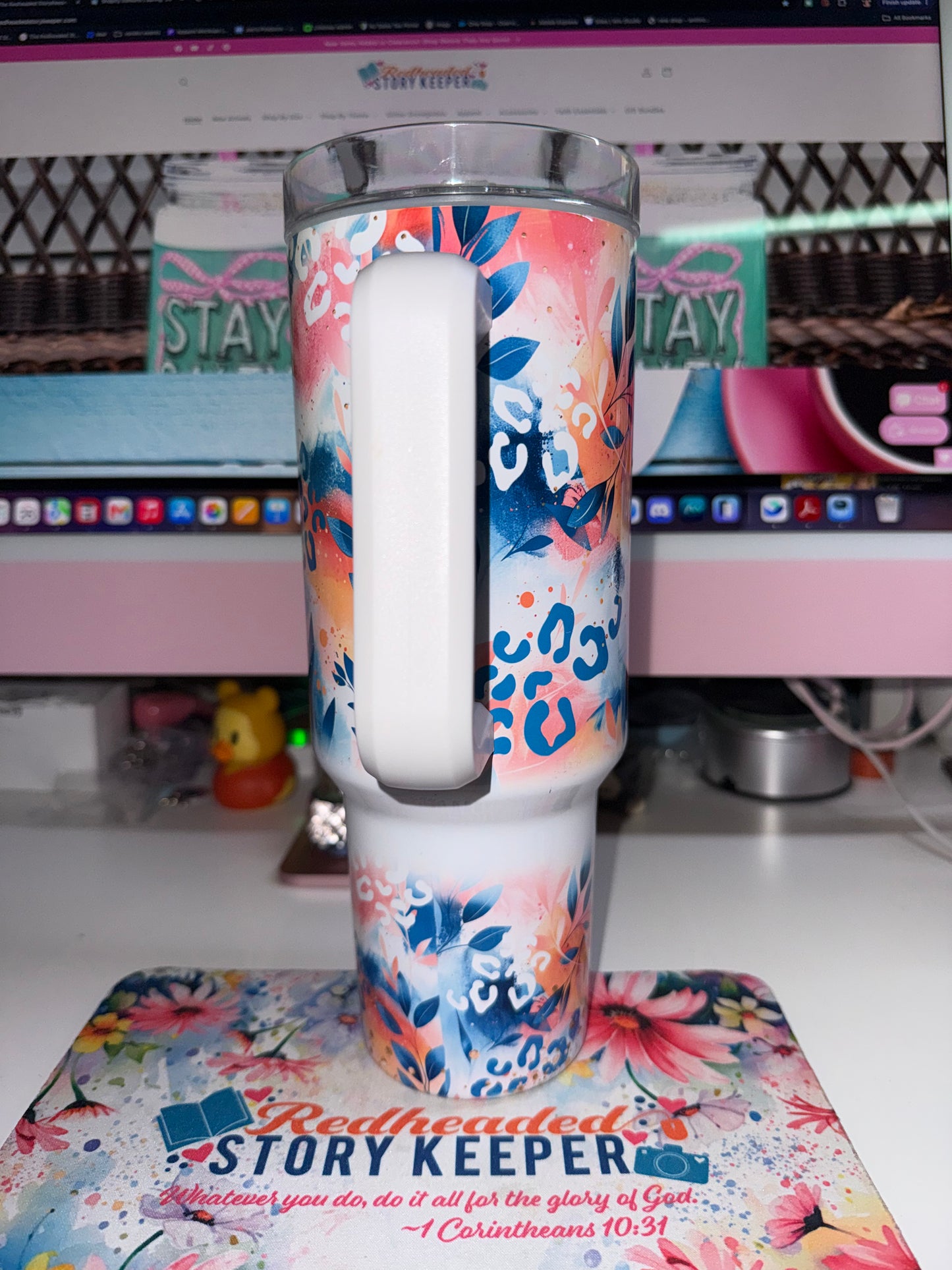 40 oz Why Y'all Tryin' Travel Tumbler