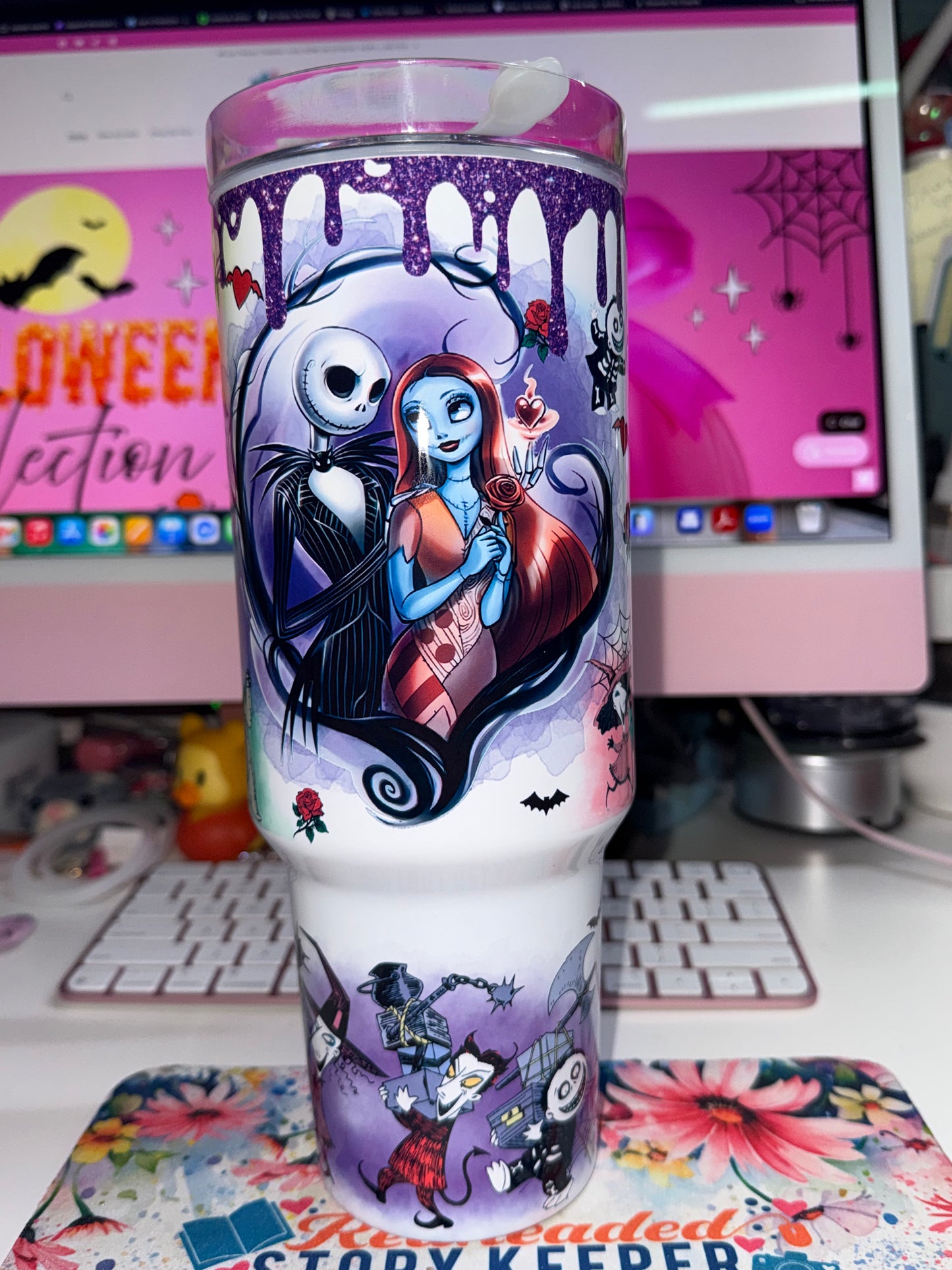 40 oz Love is Forever Travel Tumbler