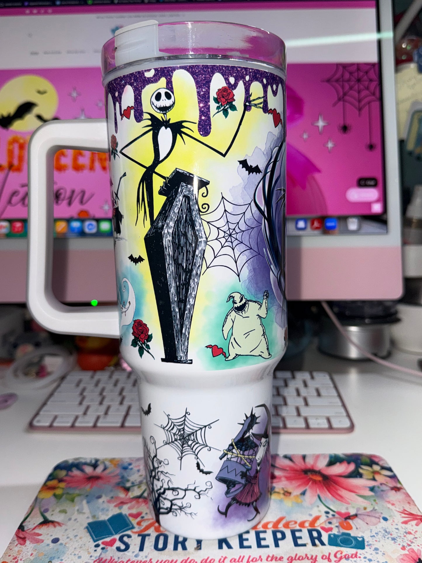 40 oz Love is Forever Travel Tumbler