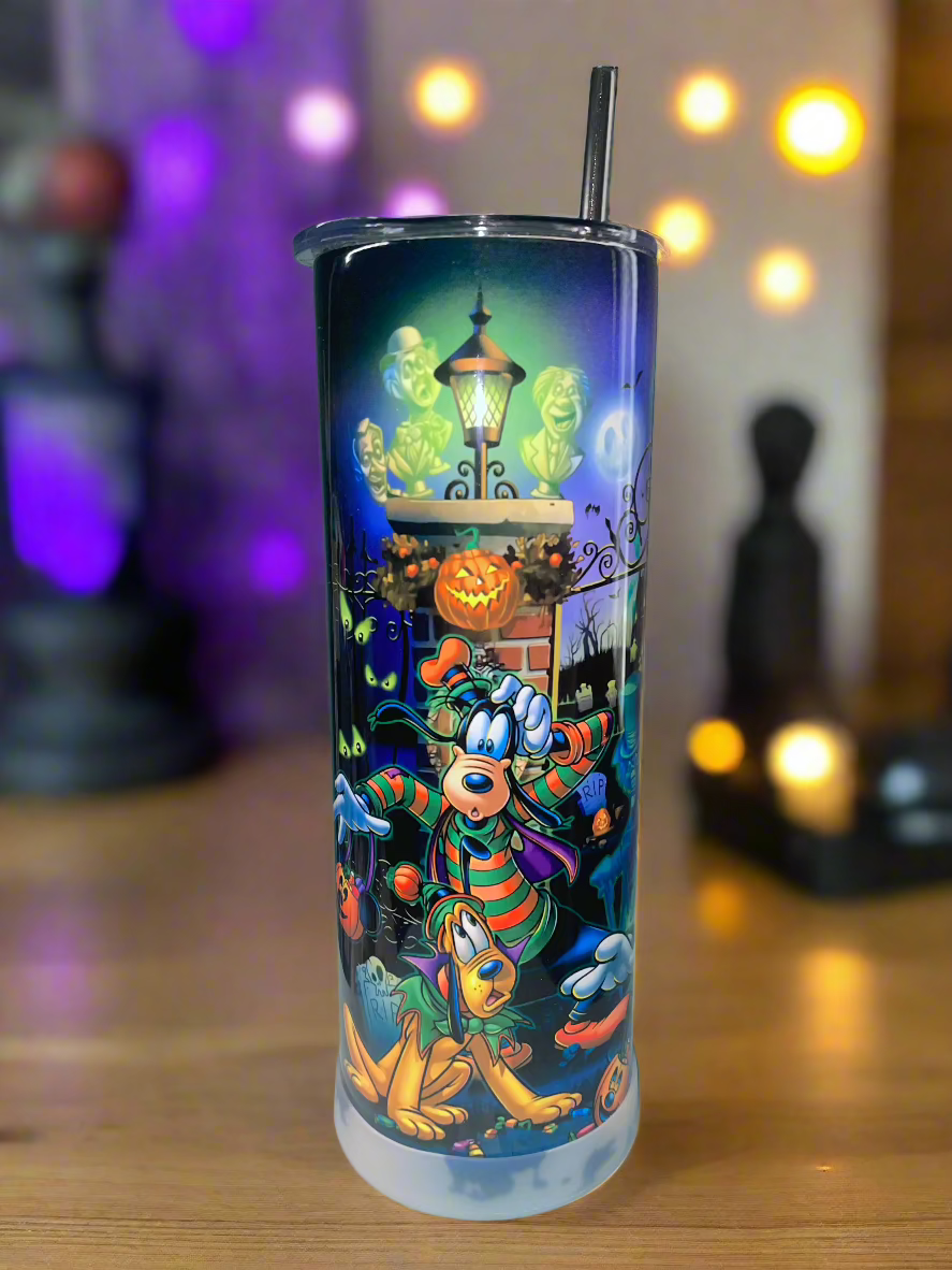 20 oz Spooky Mansion & Friends Tumbler