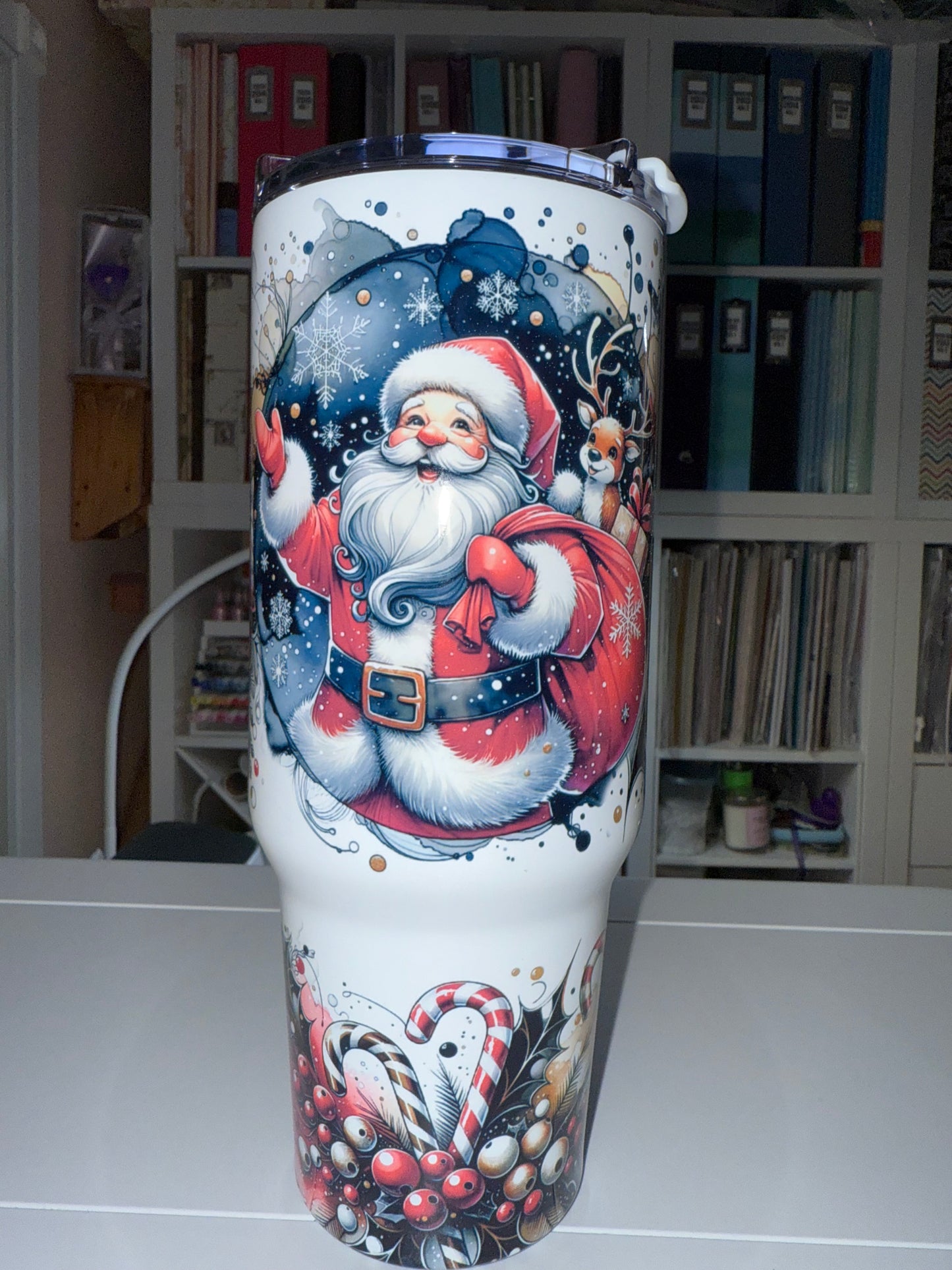 40 oz Santa Big Swig Tumbler