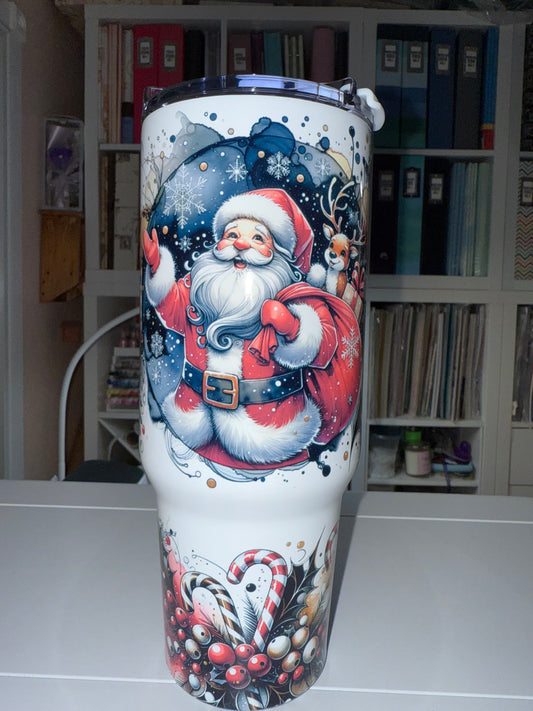 40 oz Santa Big Swig Tumbler