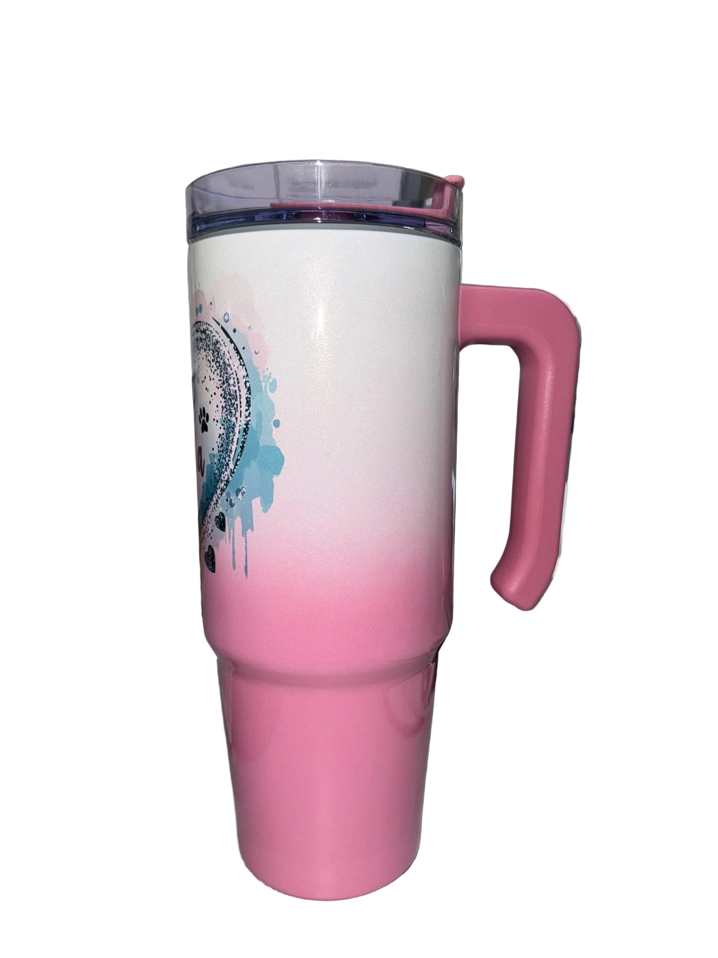 30 oz Dog Mama Grippy Tumbler - The Redheaded StoryKeeper