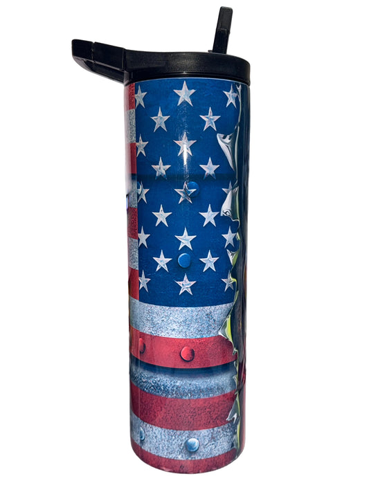 30 oz Fire Patriotic Duo Tumbler - The Redheaded StoryKeeper