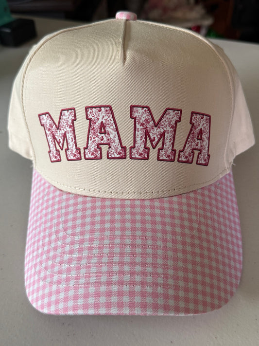 Mama Canvas Baseball Hat