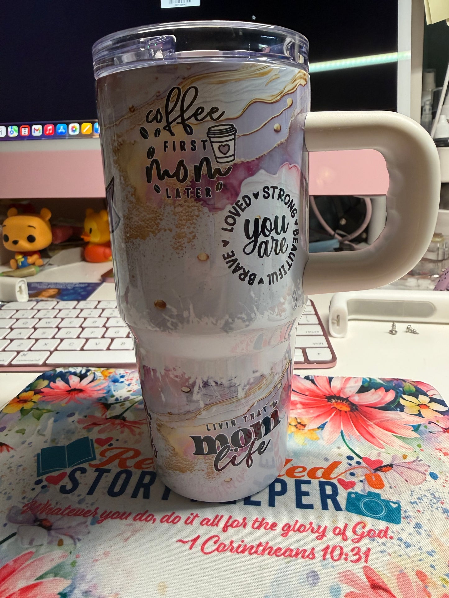 14 oz Best Mom Ever Little Swig Tumbler