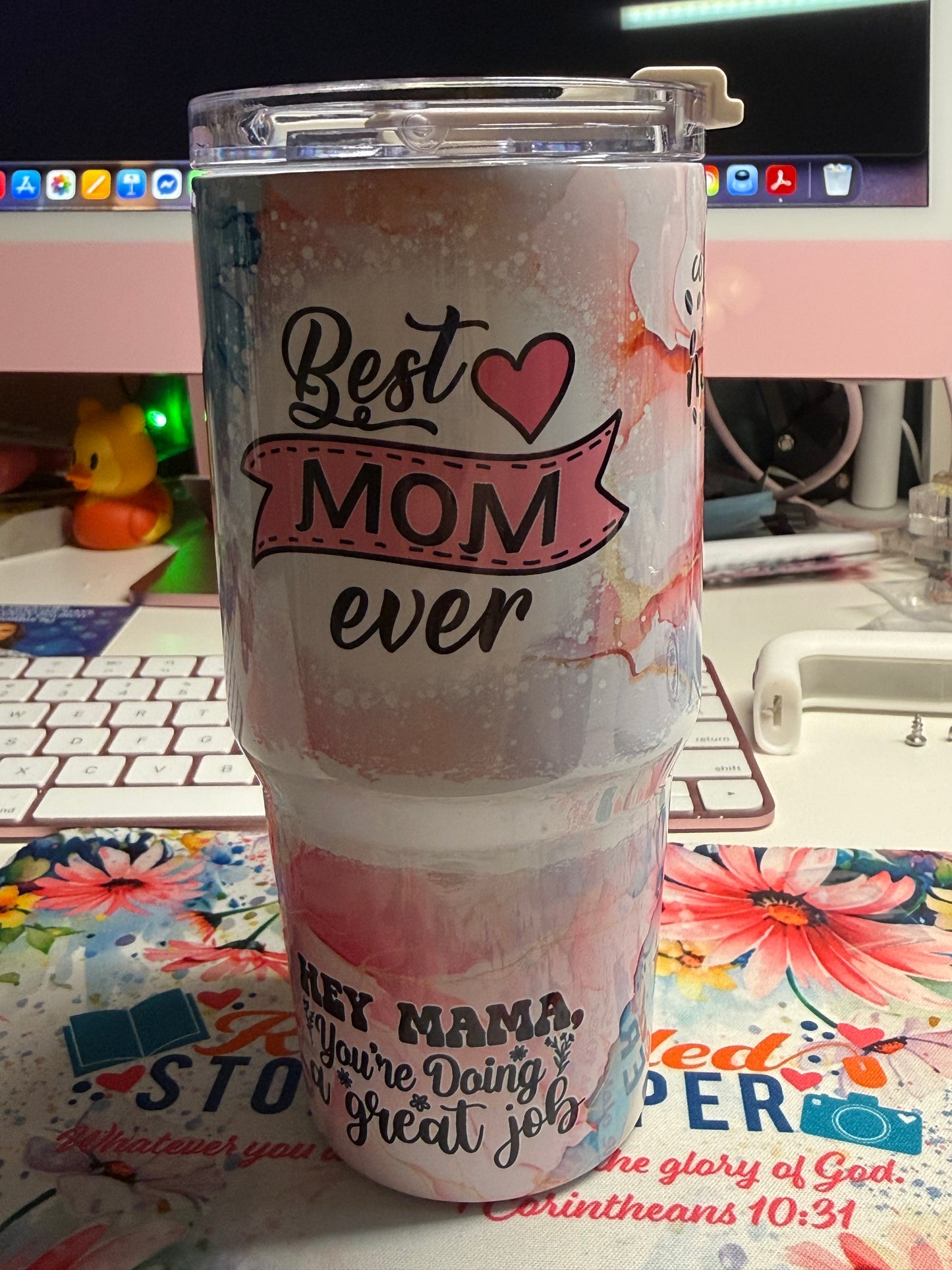 14 oz Best Mom Ever Little Swig Tumbler