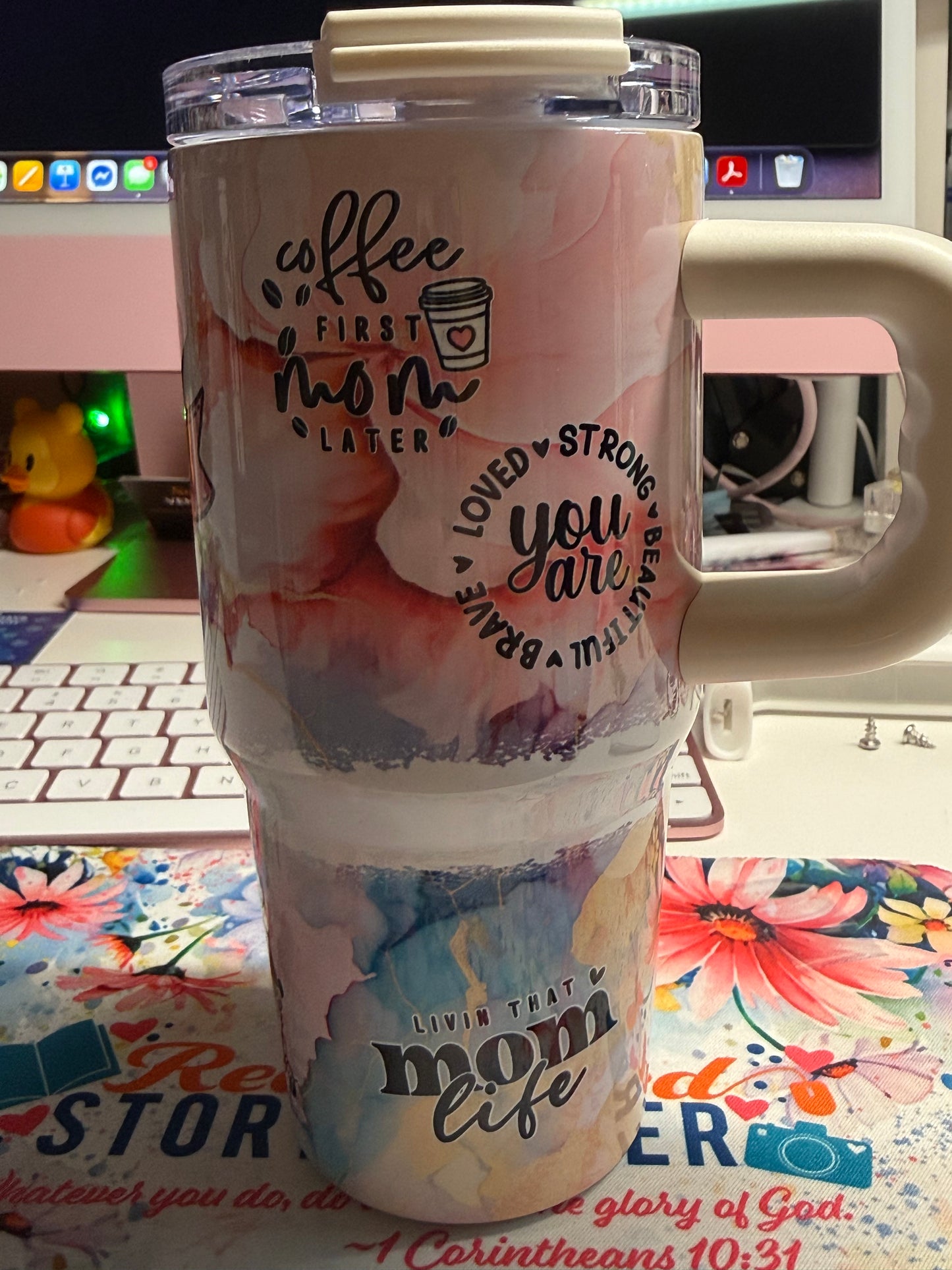 14 oz Best Mom Ever Little Swig Tumbler