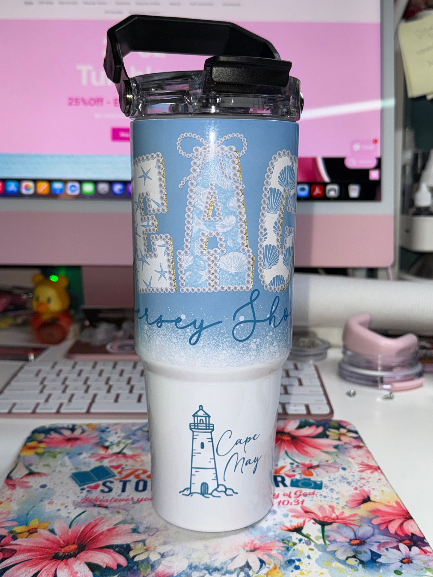 30 oz Tri Sip Jersey Shore Tumbler - Cape May Edition