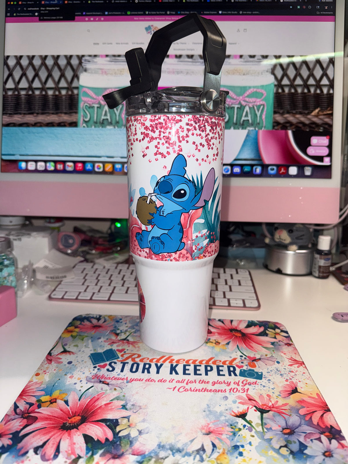 30 oz Lilo & Stitch Tri Sip Tumbler
