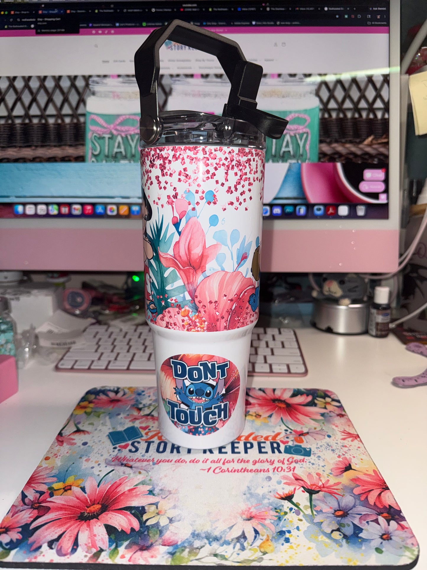 30 oz Lilo & Stitch Tri Sip Tumbler