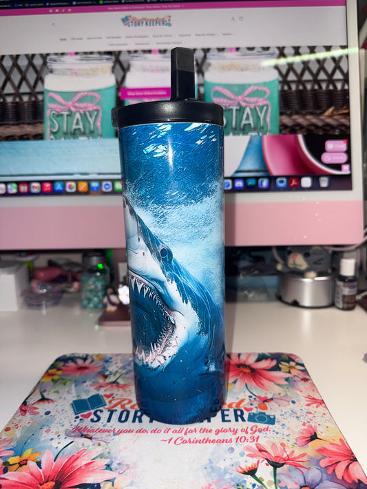 20 oz Great White Duo Tumbler
