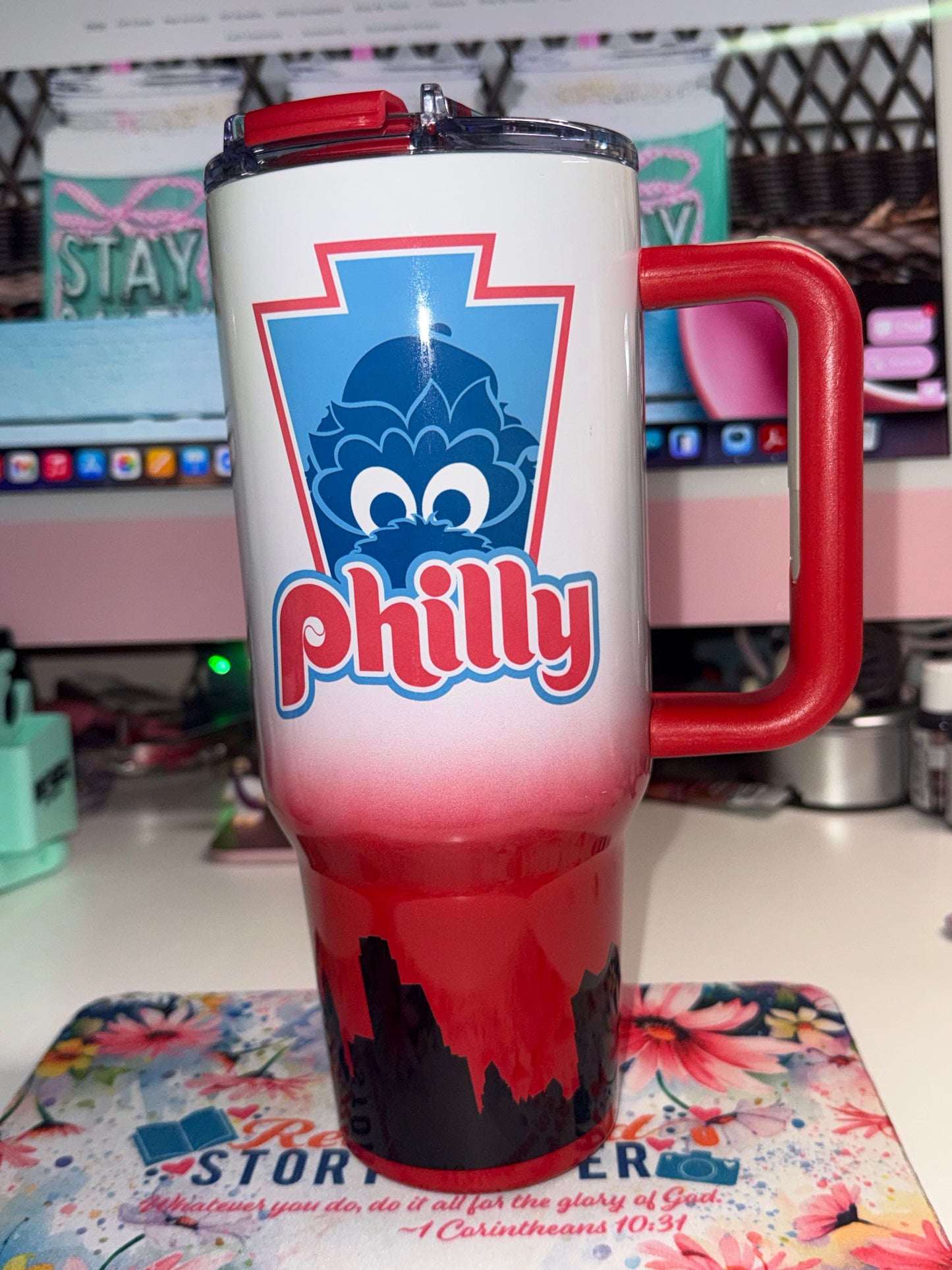 40 oz Phillies Big Swig Tumbler Set