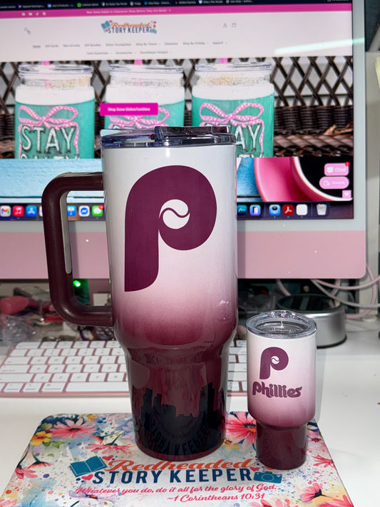 40 oz Phillies Retro Big Swig Tumbler Set