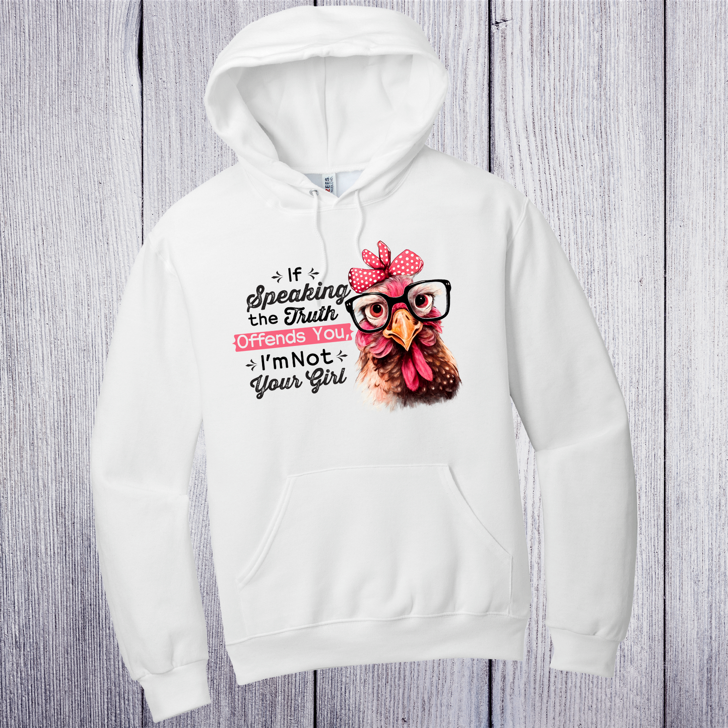 If Speaking the truth offends you Hoodie The Redheaded StoryKeeper