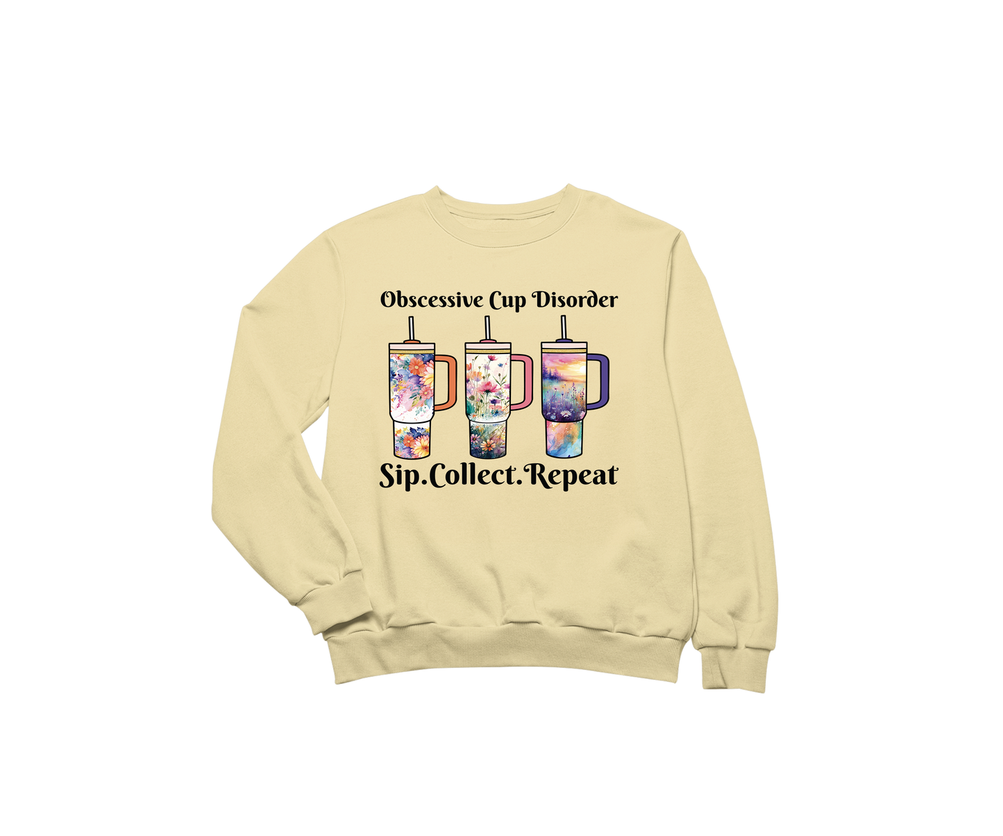 Obsessive Cup Disorder Summer PNG - Commercial Use License + FREE Mockup