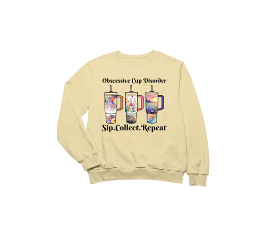 Obsessive Cup Disorder Summer PNG - Commercial Use License + FREE Mockup