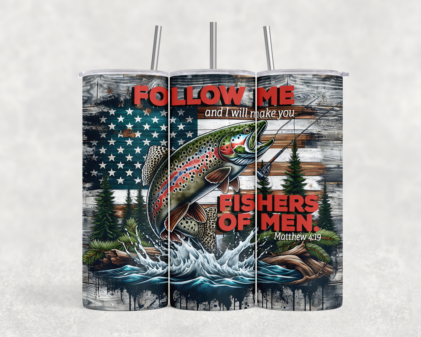 20 oz Fishers of Men Tumbler