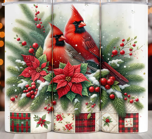 20 ozChristmas Cardinals Tumbler