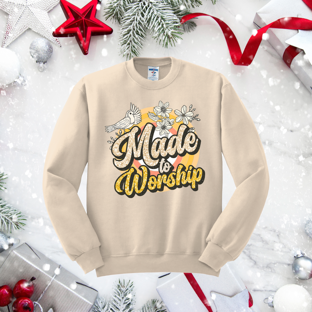 Made to Worship Crewneck Sweatshirt