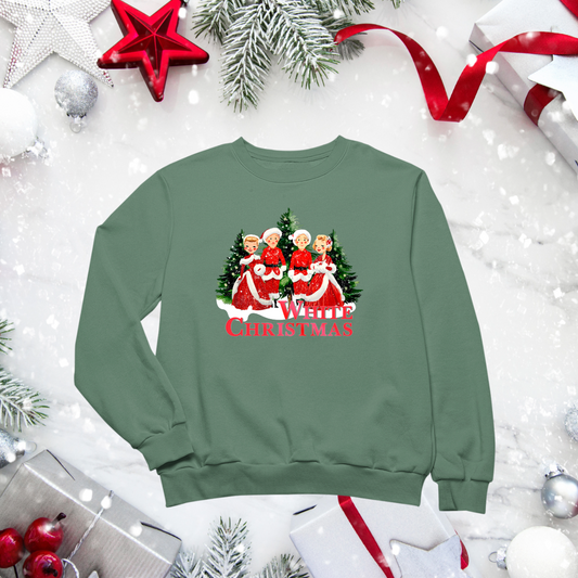 White Christmas Crewneck Sweatshirt