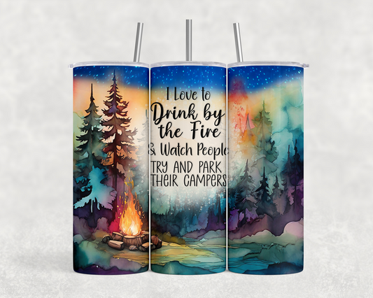 20 oz Watch People Park Tumbler