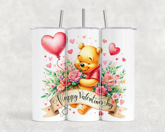20 oz Happy Valentine's Day Tumbler