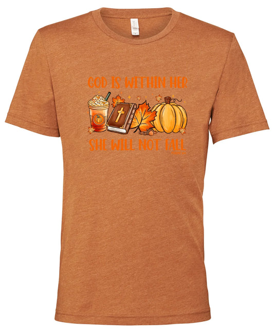 God is With Her Tee - The Redheaded StoryKeeper