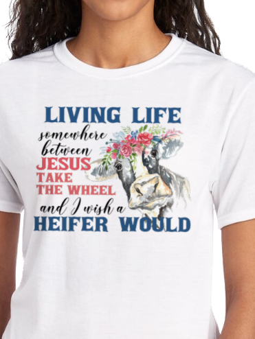 I Wish a Heifer Would Performance Shirt