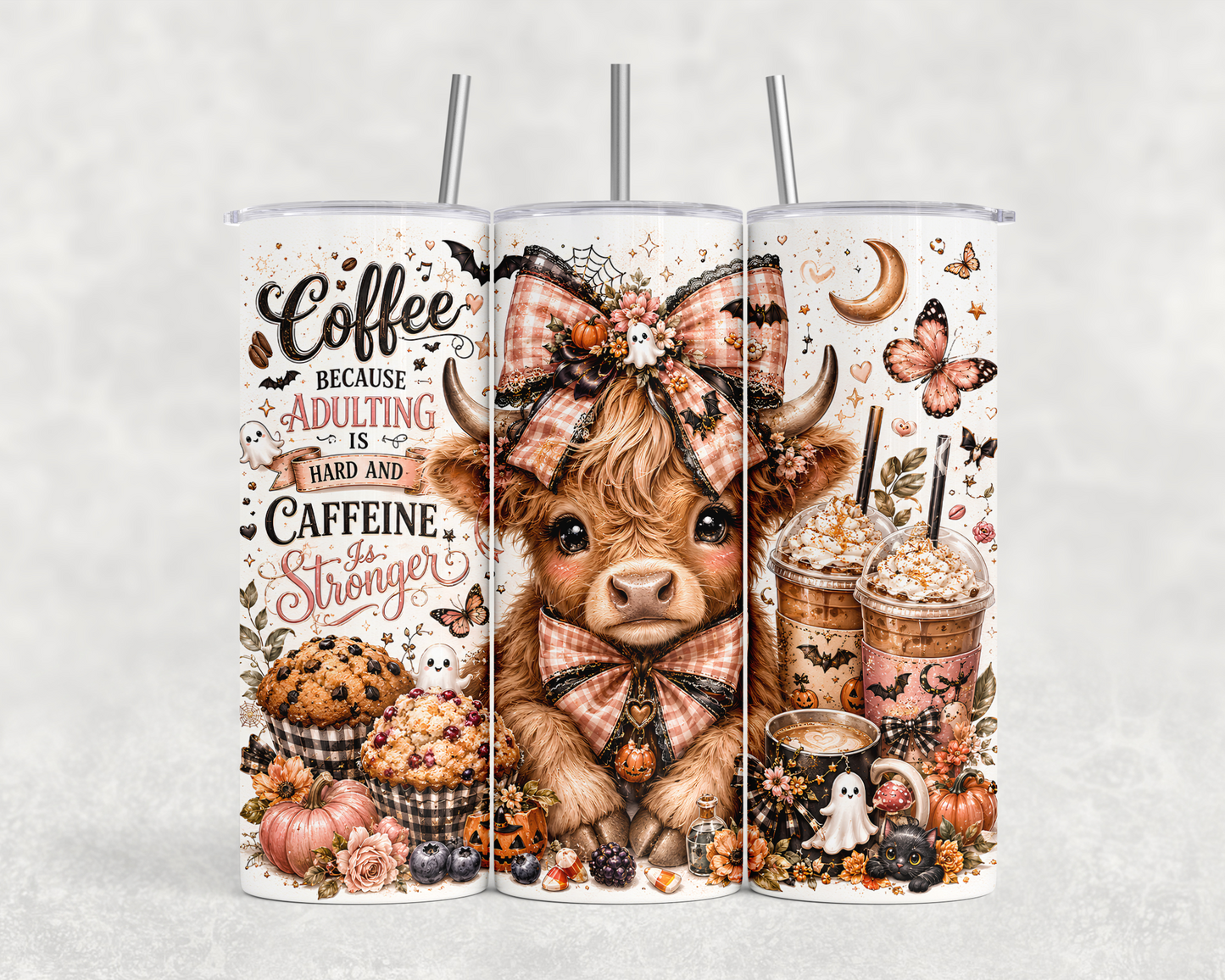 20 oz Coffee: Because Adulting Is Hard Tumbler
