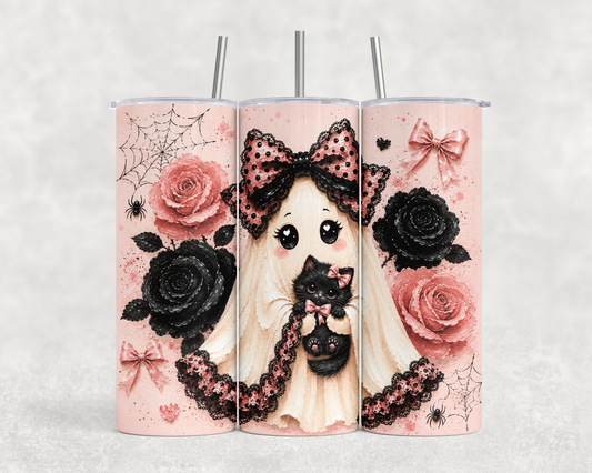 20 oz Sweet Ghost & Kitty Tumbler