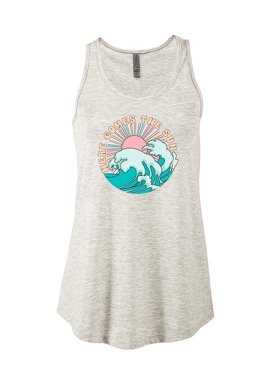 Here Comes the Sun Flowy Tank