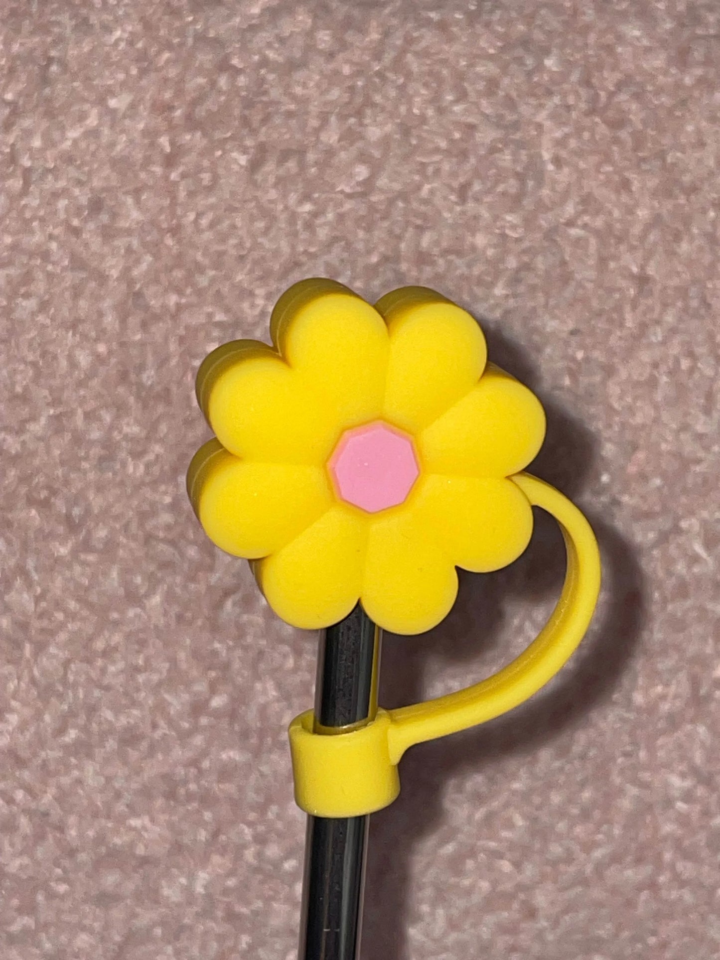 Straw Topper - Flower - The Redheaded StoryKeeper