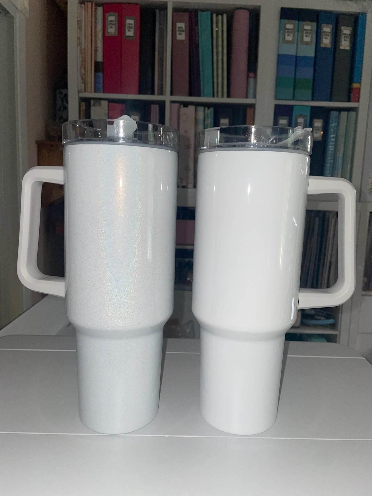 40 oz Custom Design Travel Tumbler - The Redheaded StoryKeeper