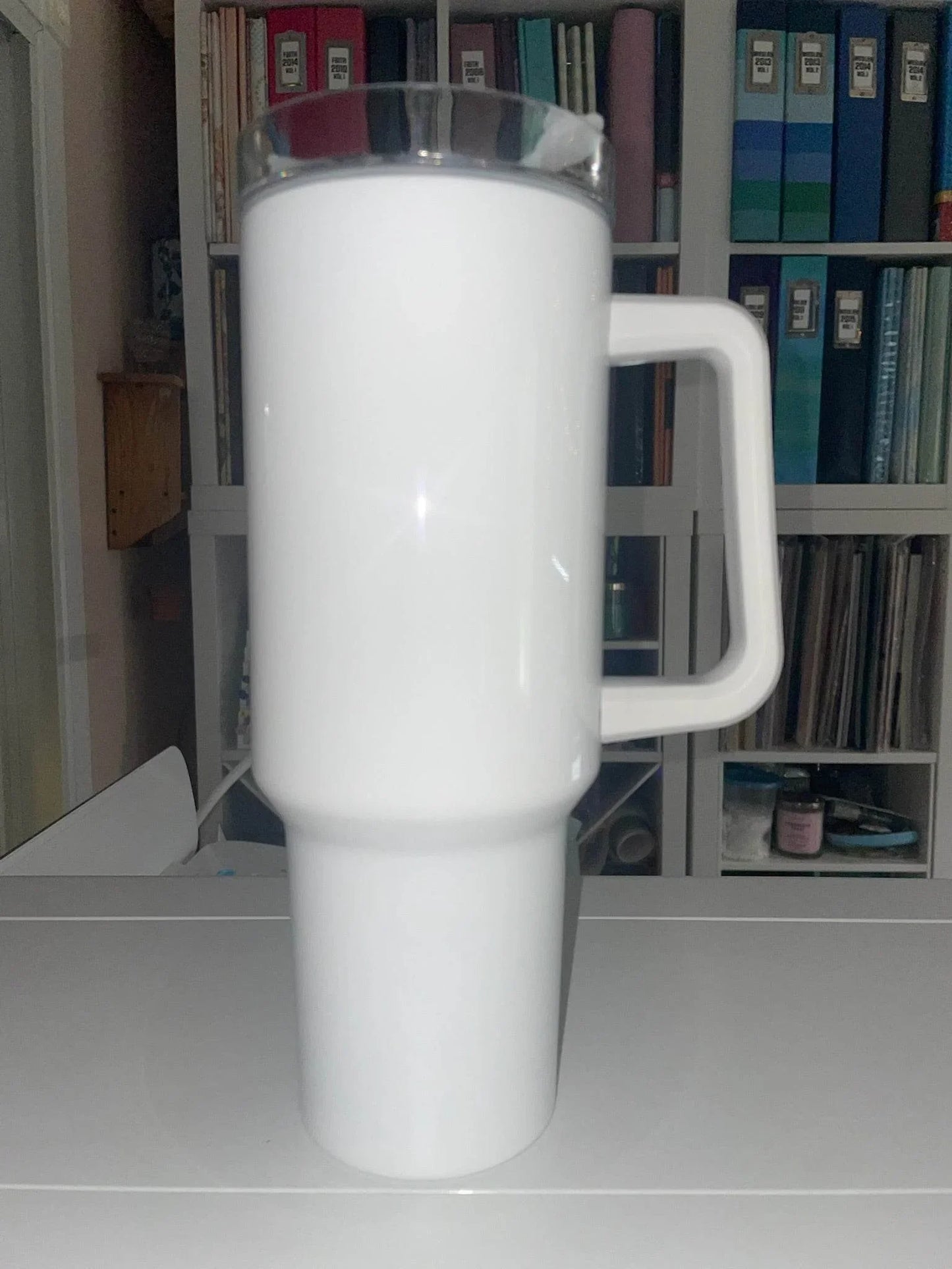 40 oz Custom Design Travel Tumbler - The Redheaded StoryKeeper