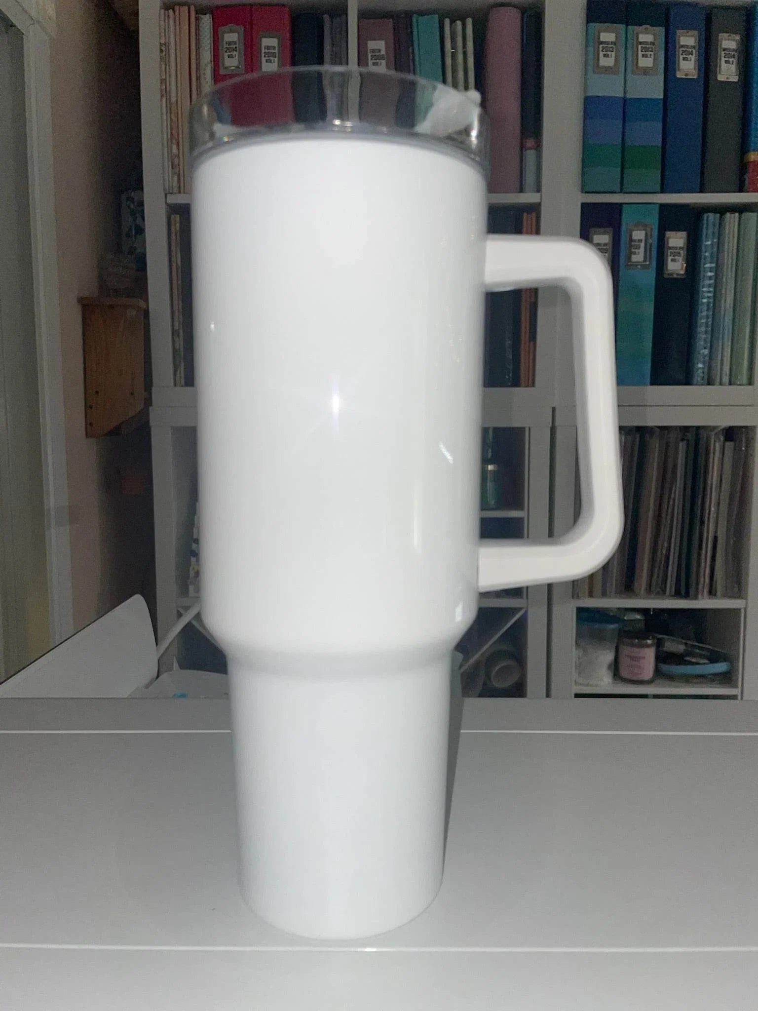 40 oz Custom Design Travel Tumbler - The Redheaded StoryKeeper