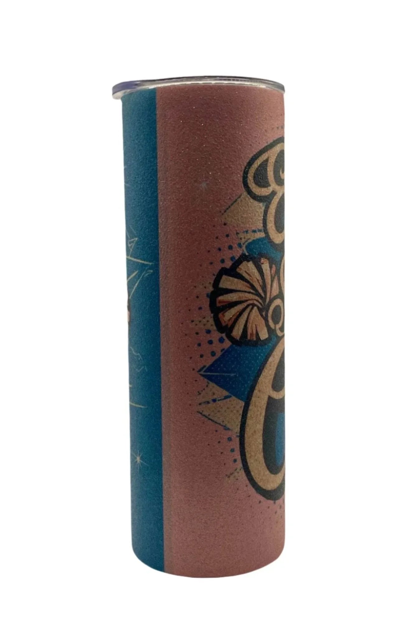 20 oz Eat Sleep Cheer Glitter Tumbler - The Redheaded StoryKeeper