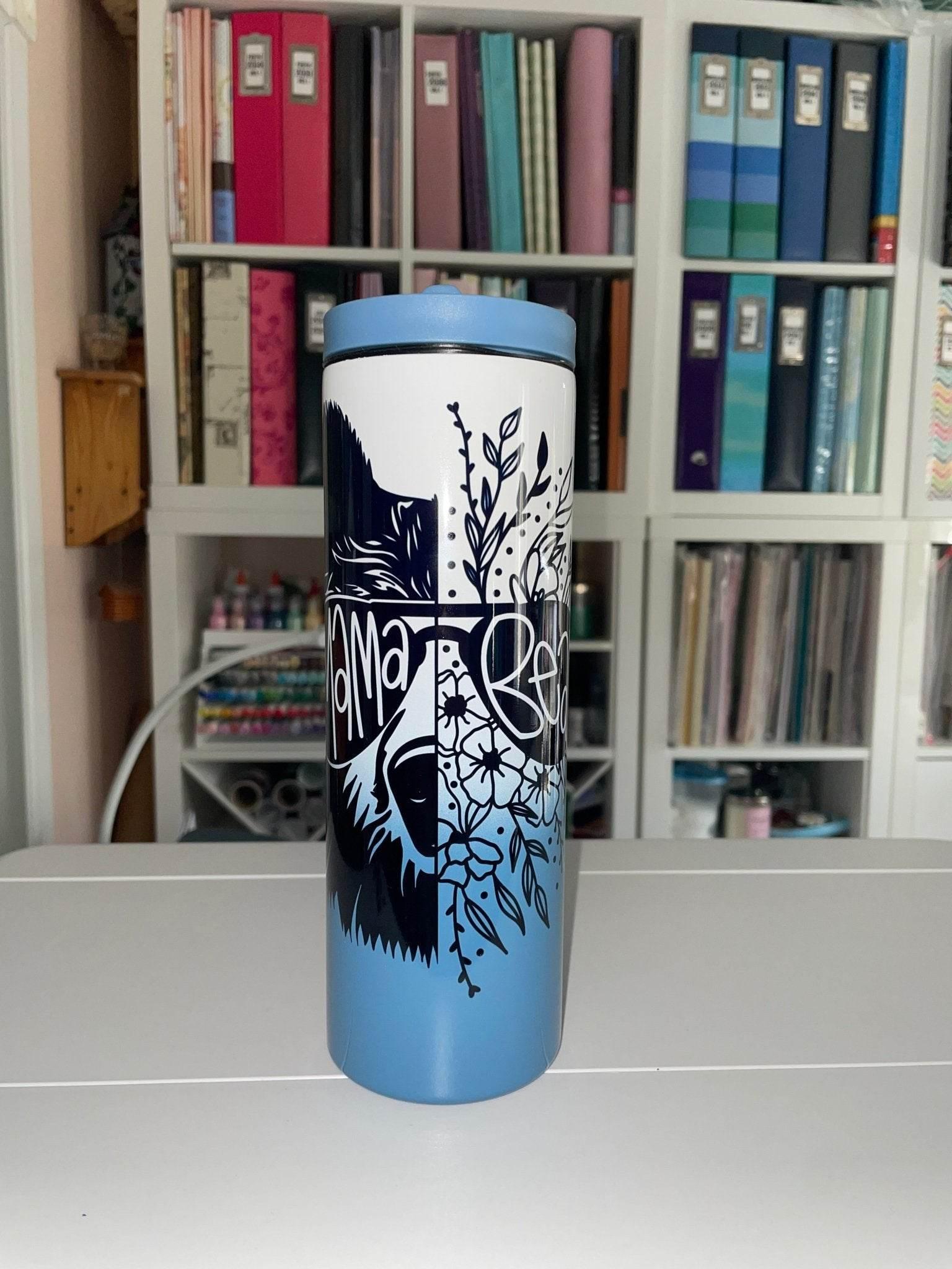 20 oz Mama Bear Ombre Duo Tumbler - The Redheaded StoryKeeper